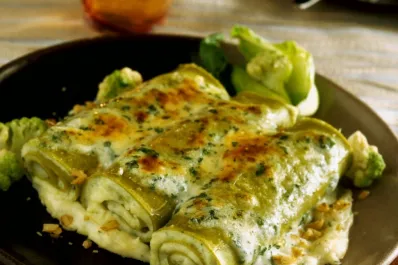 Canelones saludables: una cena baja en calorías, sin harinas y fácil de preparar