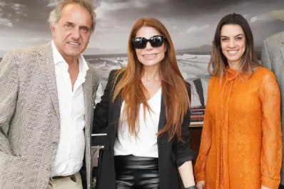 Scioli se reunió con Zulemita y prometió poner en “valor histórico” a la casa de Carlos Menem en Anillaco