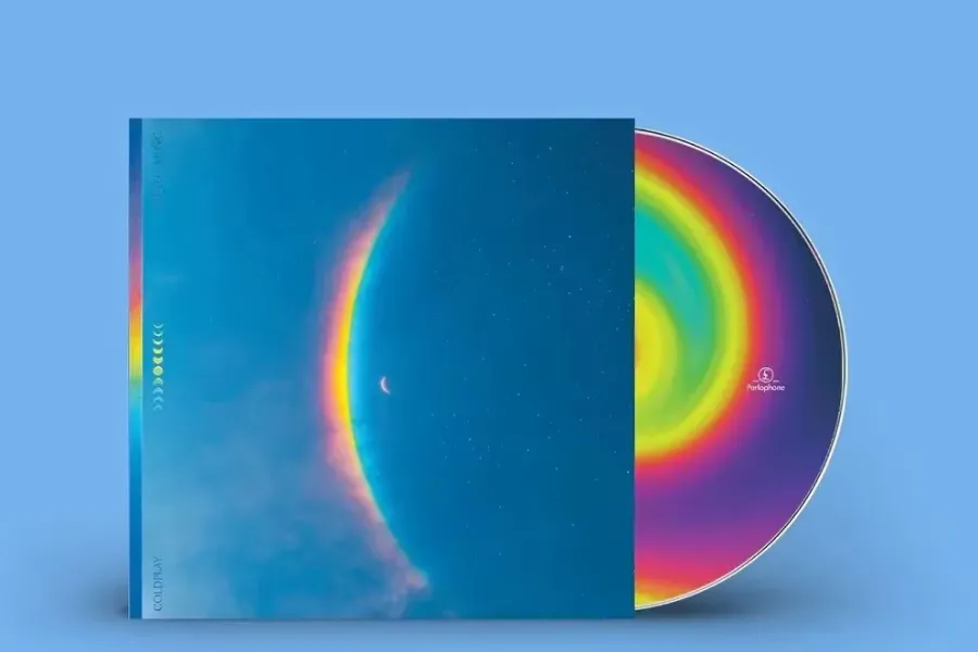 Así es la tapa del nuevo disco de Coldplay, con la imagen de un artista argentino