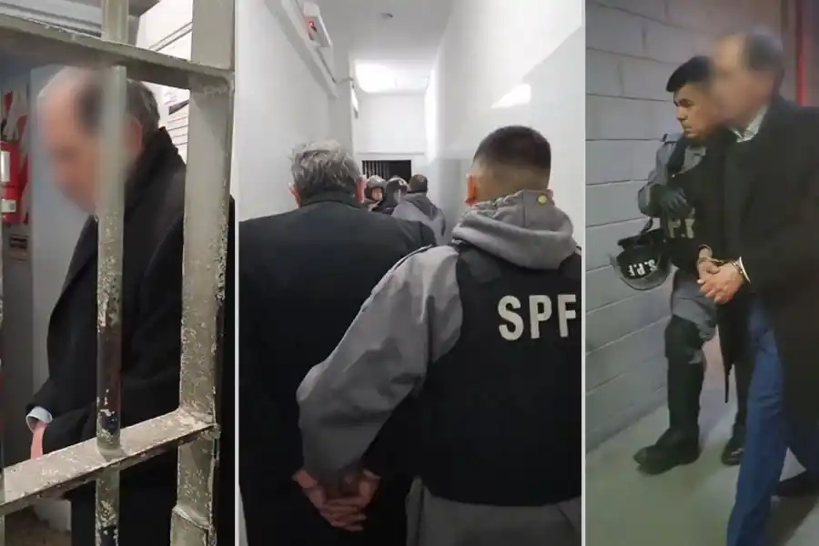 DETENIDO. Alperovich 