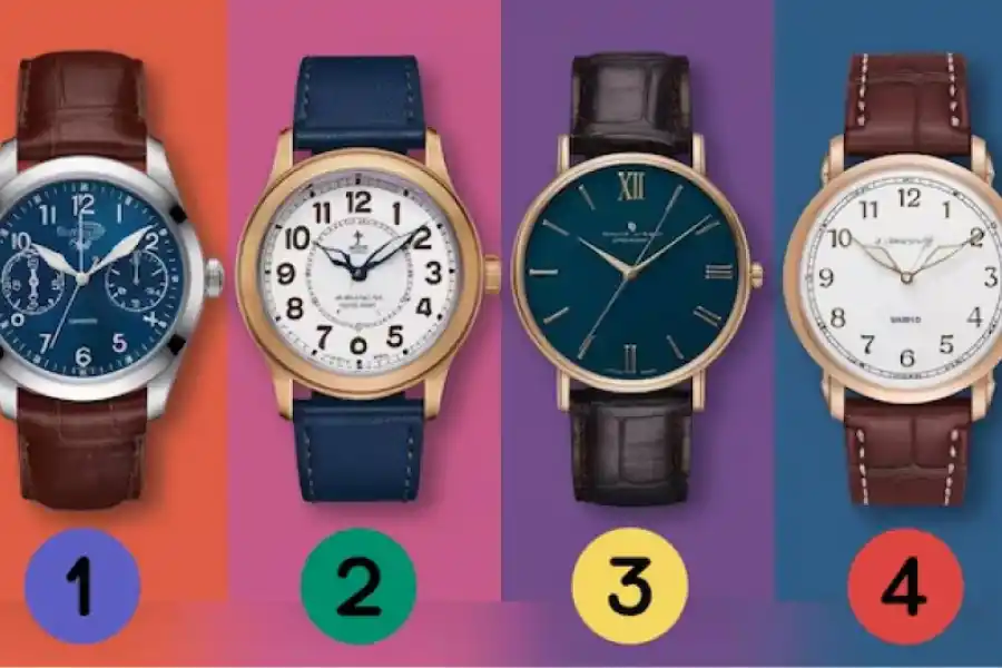 Test de personalidad: el reloj que elijas revelará cuál es tu principal característica