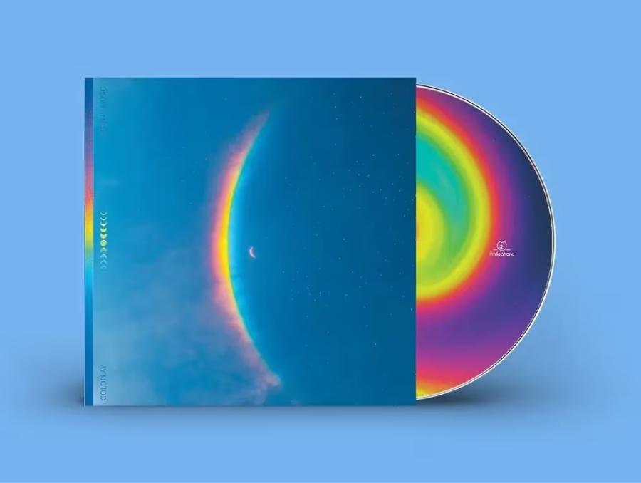 Así es la tapa del nuevo disco de Coldplay, con la imagen de un artista argentino