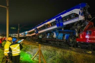 Choque frontal de trenes en Santiago de Chile: hay al menos dos muertos y nueve heridos