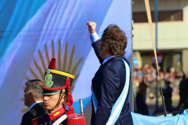 Javier Milei recibió a Osvaldo Jaldo en la Casa Rosada luego de relanzar el Pacto de Mayo