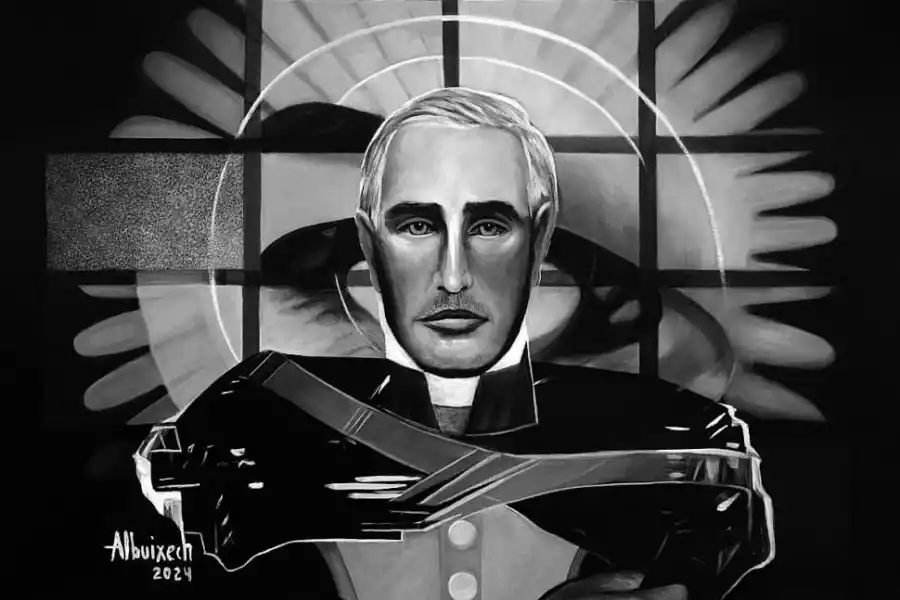 LA MIRADA FIJA. Silvia Albuixech imaginó un caudillo sereno pero firme, a 200 años de su fusilamiento.