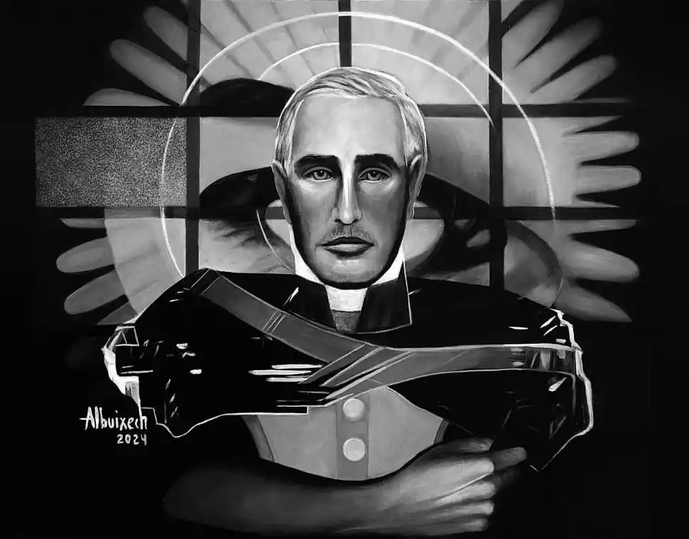 LA MIRADA FIJA. Silvia Albuixech imaginó un caudillo sereno pero firme, a 200 años de su fusilamiento.