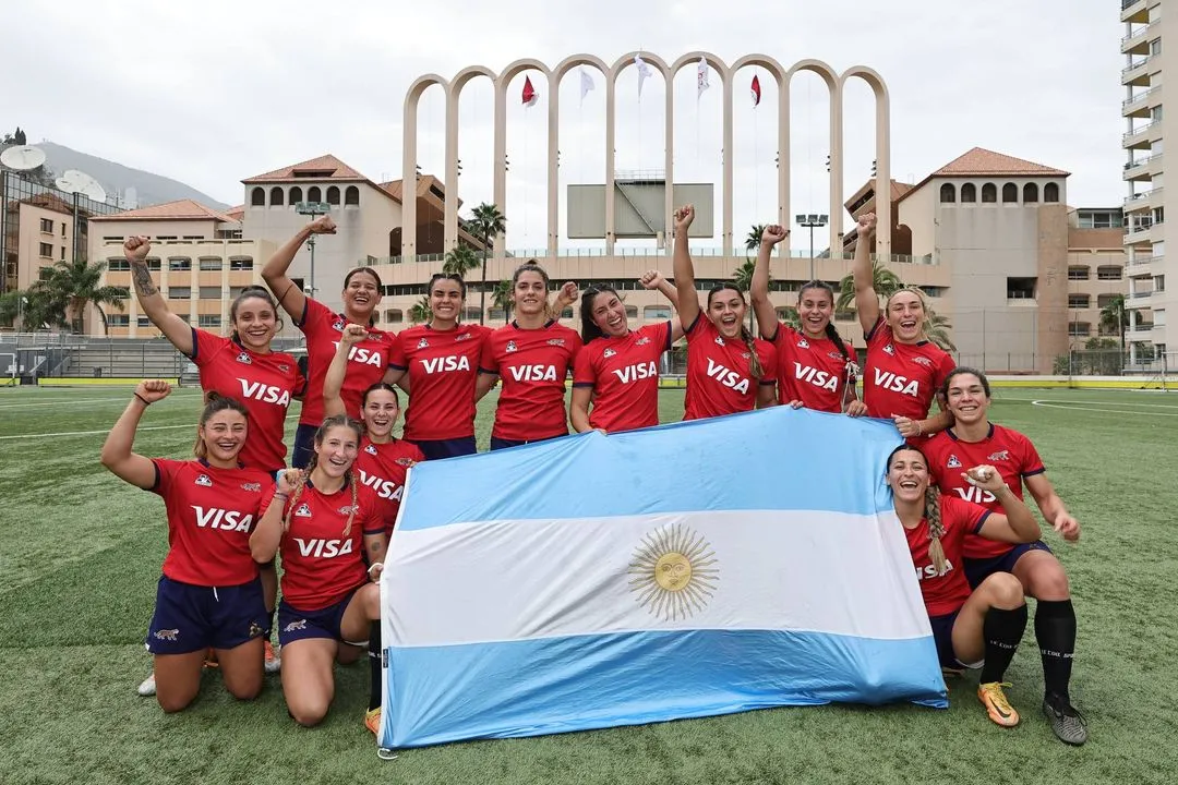 Las Yaguaretés debutaron con triunfo en el repechaje olímpico de rugby 7s