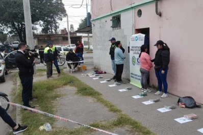 Una mujer transportaba 10 kg de marihuana en un taxi