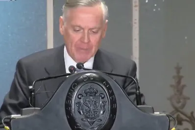 Video: la emoción de Javier Milei tras el discurso de uno de sus mentores en España