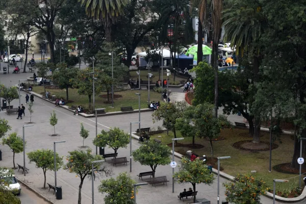 Cómo es la “inyección verde” que le pusieron a la plaza Independencia