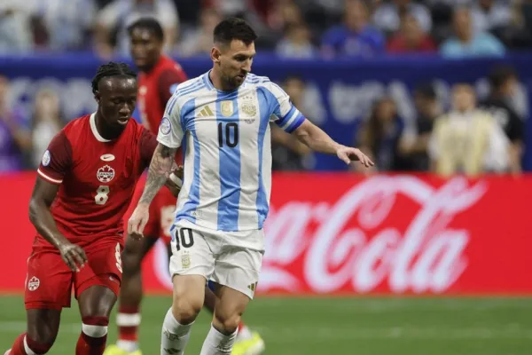 De locos: el increíble récord que rompió Messi en el debut de la Copa América 2024