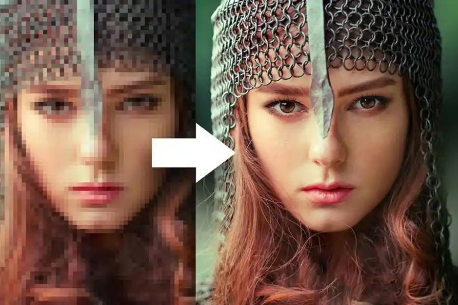 REDIMENSIONAR. Bigjpg amplía fotos sin comprometer la calidad.