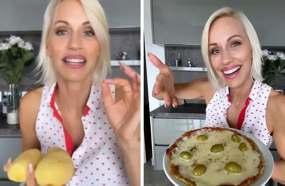 Pizza de papa, sin harinas y sin horno: paso a paso, cómo preparar la receta furor de Ingrid Grudke
