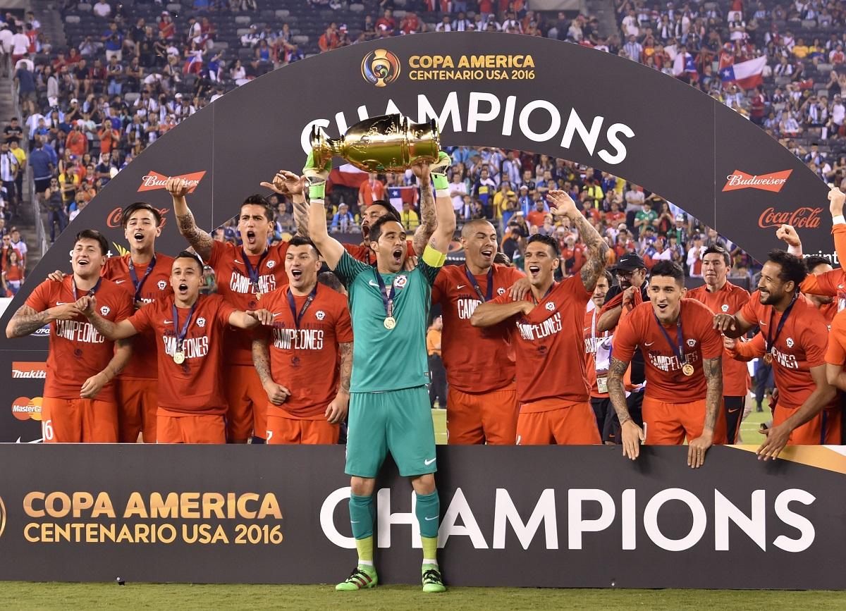 CAMPEONES. Chile conquistó la Copa América Centenario, en 2016. 