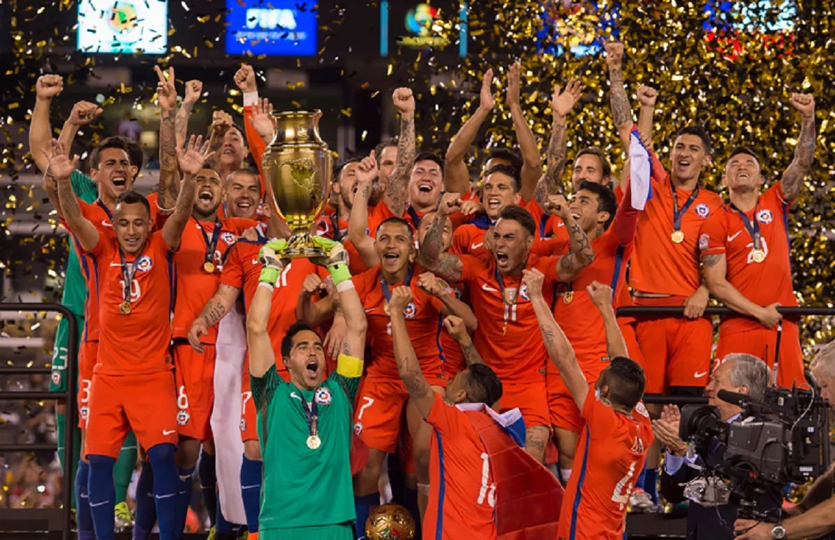 RECUERDO. Chile conquistó la última Copa América en 2016, en la edición especial del Centenario.