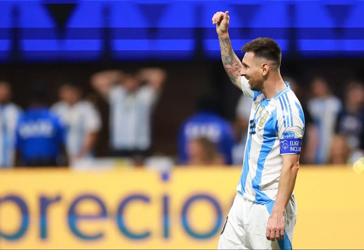 INSACIABLE. A los 37 años, Messi quiere seguir rompiendo récords y haciendo historia.