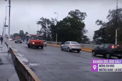 Puente Lucas Córdoba: rehabilitaron el tránsito, pero las obras continuarán desde el jueves