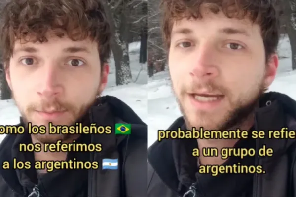 El curioso apodo que tienen los argentinos en Brasil, según un influencer brasileño
