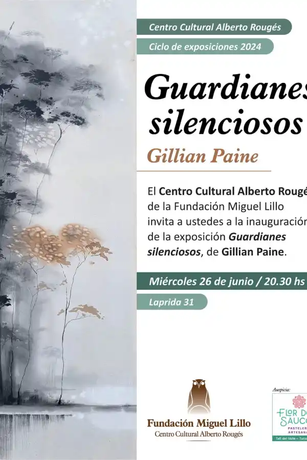 Inaugura la exposición Guardianes silenciosos, de Gillian Paine