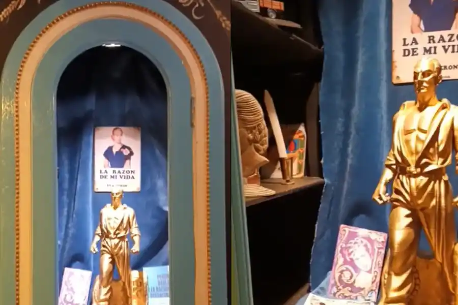 Casi como una Santa Evita y un San Perón