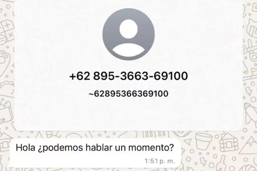 Estafas virtuales: este es uno de los números desde donde engañan a través de WhatsApp