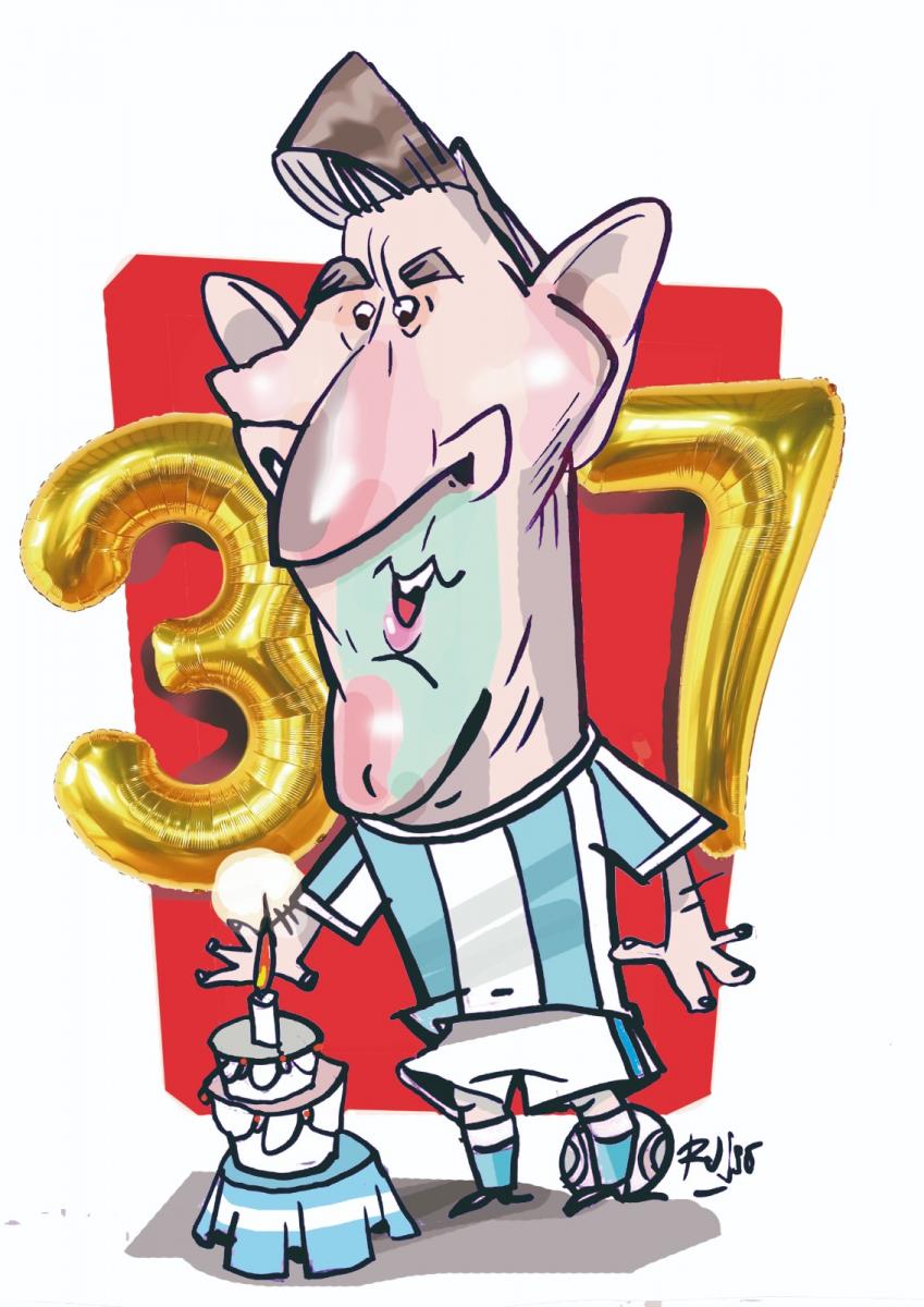 El cumpleaños número 37 de Messi; el último en una Copa América