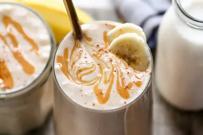 Sano y rico: la novedosa receta de batido cremoso de avena y pasta de maní