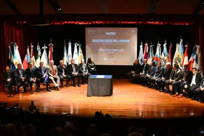 Jaldo participó del Encuentro Federal por la Memoria: los puntos más importantes