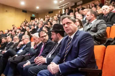 Lisandro Catalán participó del Encuentro Federal por la Memoria en la AMIA