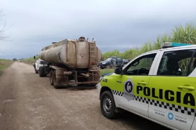 Multaron a dos camiones denunciados por arrojar vinaza