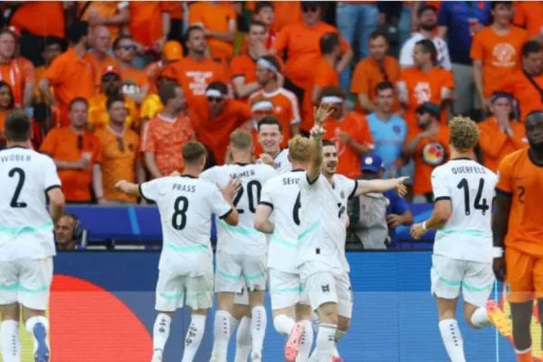Austria dio el batacazo en la Eurocopa: venció a Países Bajos y clasificó primera en el grupo del subcampeón mundial