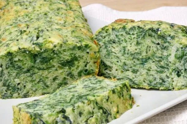 Budín de espinaca: la receta ideal, con pocos ingredientes, para bajar de peso