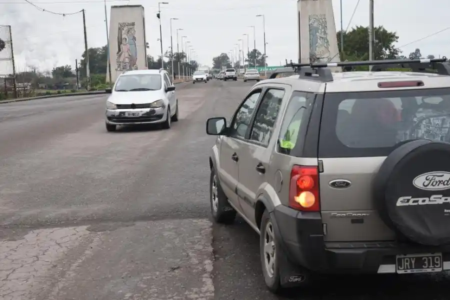 VIDEO. Las obras del puente Lucas Córdoba dependen del buen tiempo