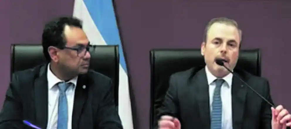 ANUNCIO. Los fiscales contaron los detalles y el giro del caso.