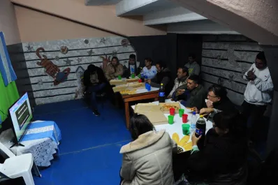 Gracias a la selección argentina, un grupo en situación de calle olvidó sus problemas durante 90 minutos