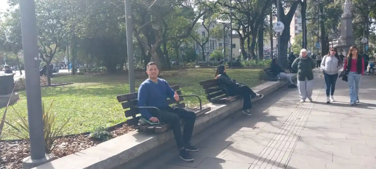 CONFORME. Luis Marcuzzi es fan de la Scaloneta y disfruta de su juego.