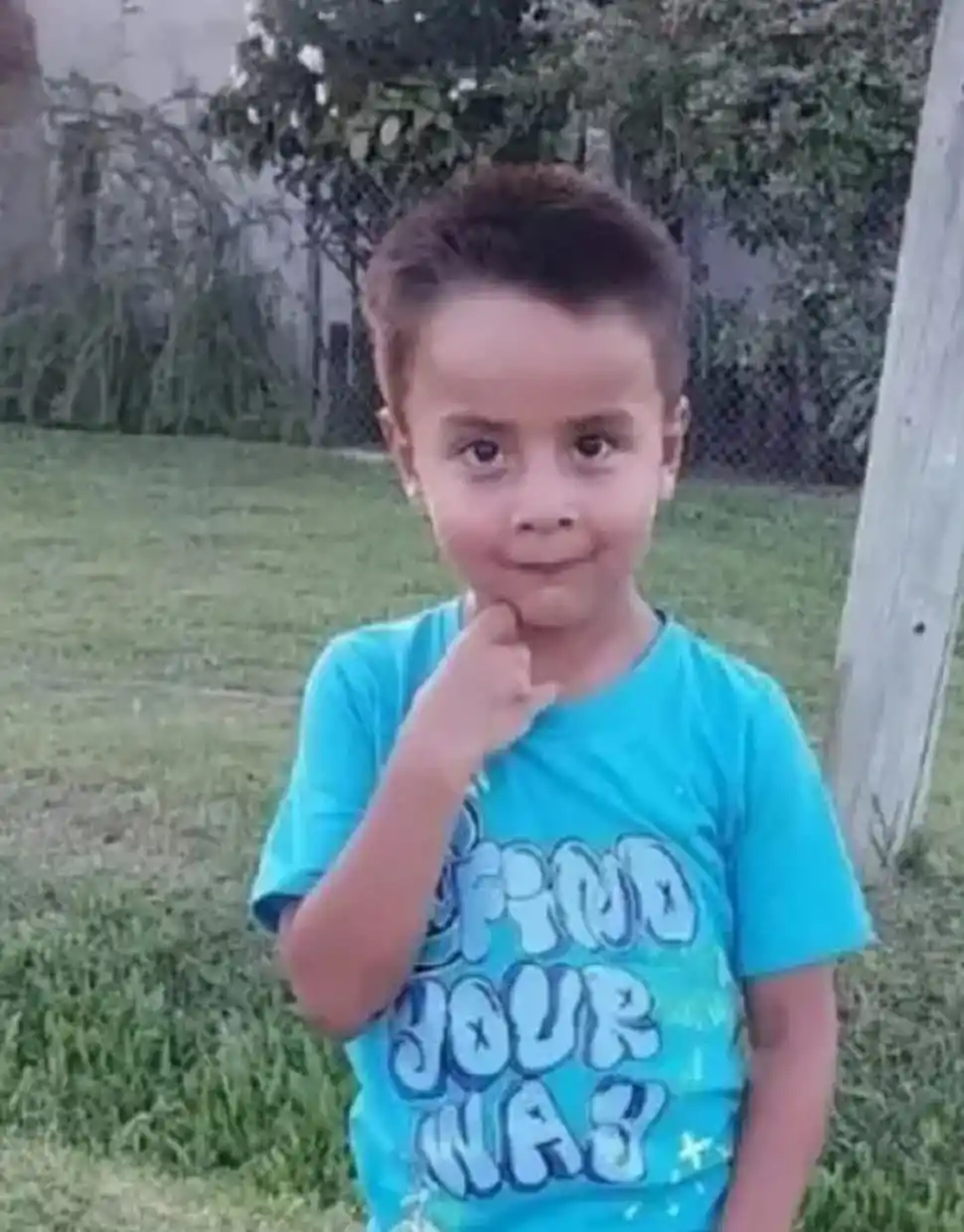 LA VÍCTIMA. Hoy se cumplen 15 días de la desaparición de Loan.