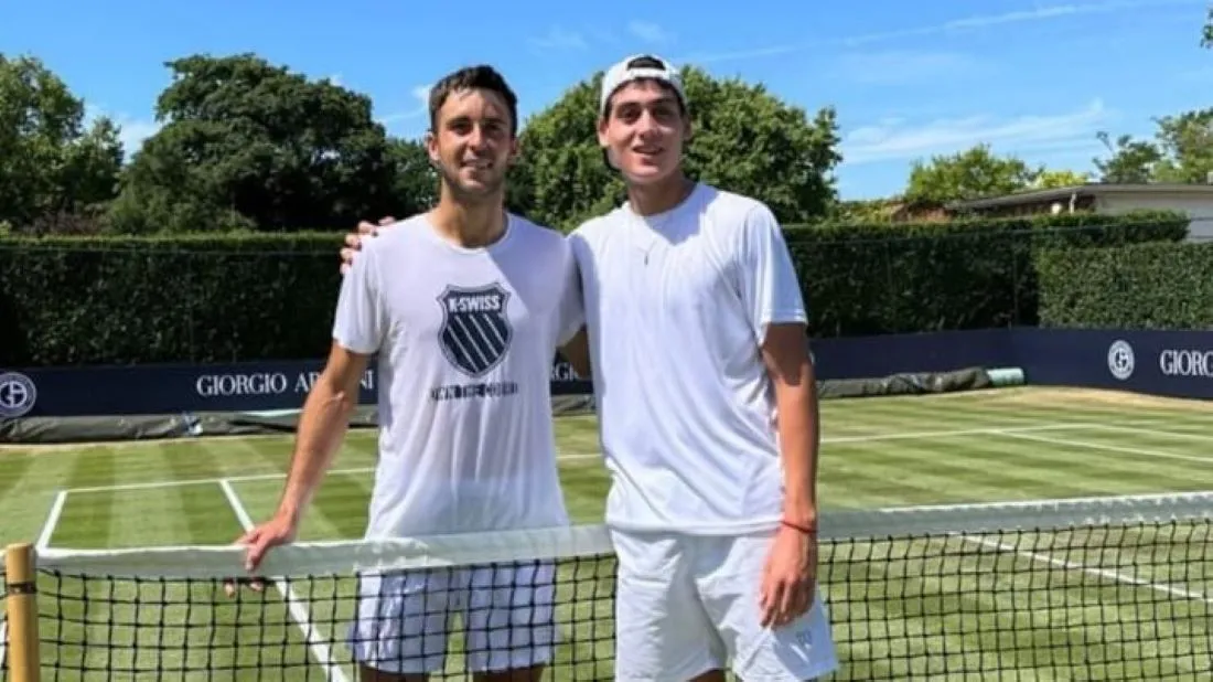 PRUEBA. Etcheverry fue un buen rival en los primeros contactos de 