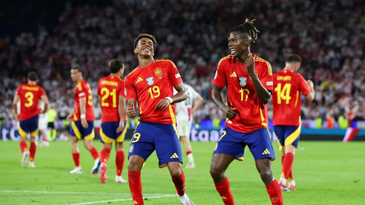 España goleó 4-1 a Georgia y está en cuartos de la Eurocopa