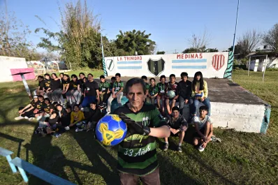 Como el continente, dos pueblos unidos por la pelota