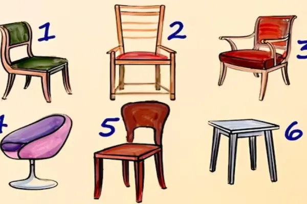 Test viral: la silla que elijas revelará cuál es el rasgo distintivo de tu personalidad