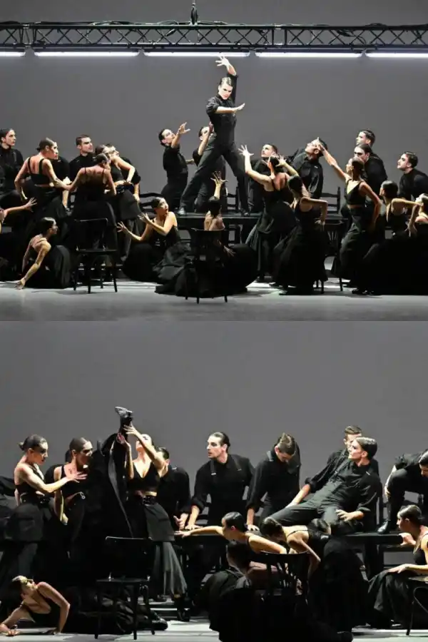 BECARIOS 2024. Carlos Rivero junto a sus tres colegas,  nacidas y formadas en España.