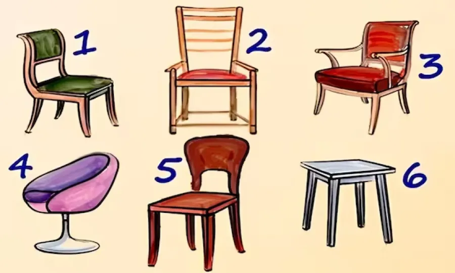 Test viral: la silla que elijas revelará el rasgo distintivo de tu personalidad