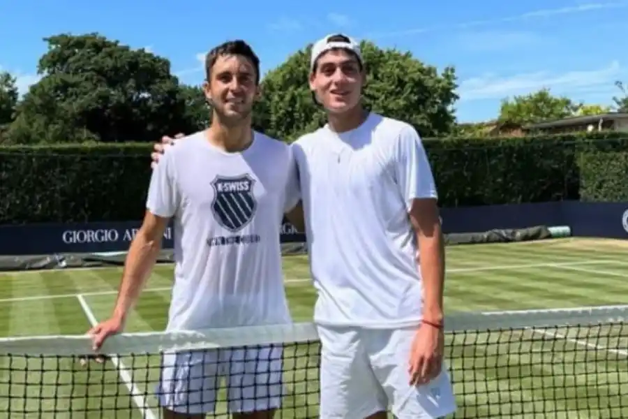 PRUEBA. Etcheverry fue un buen rival en los primeros contactos de 