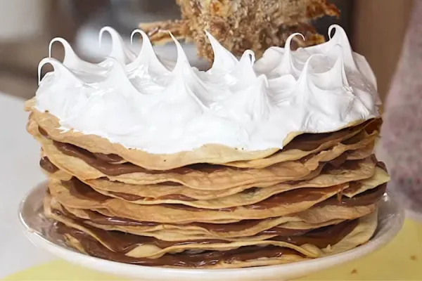 Cómo preparar una torta rogel sin harinas y súper fácil con solo dos ingredientes