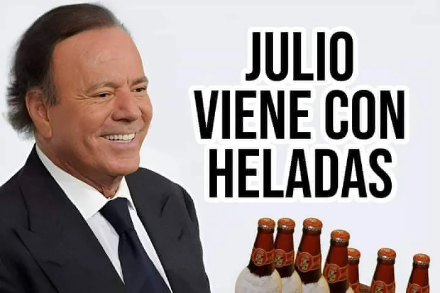 FRÍO Y JULIO. Los usuarios relacionan el clima con el cantante. / CAPTURA DE PANTALLA.