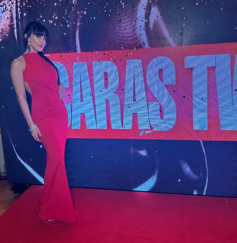 Antonella Cusumano asistió a la gala de Caras TV la semana pasada.