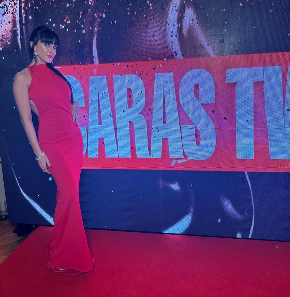 Antonella Cusumano asistió a la gala de Caras TV la semana pasada.