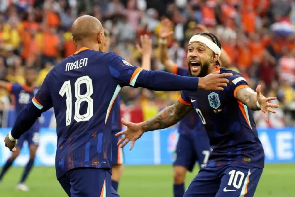 Eurocopa: Países Bajos se clasificó a los cuartos de final, con una goleada contundente