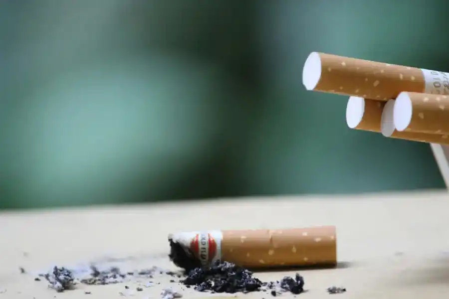 El consumo de tabaco en Argentina.